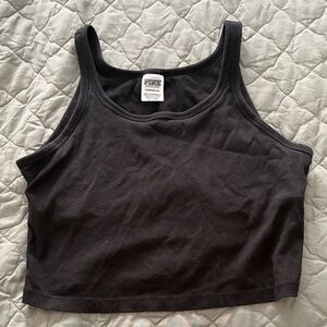 Pink/victoria secret crop tank